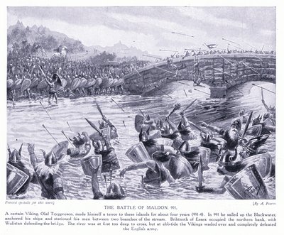 La battaglia di Maldon AD991, anni 